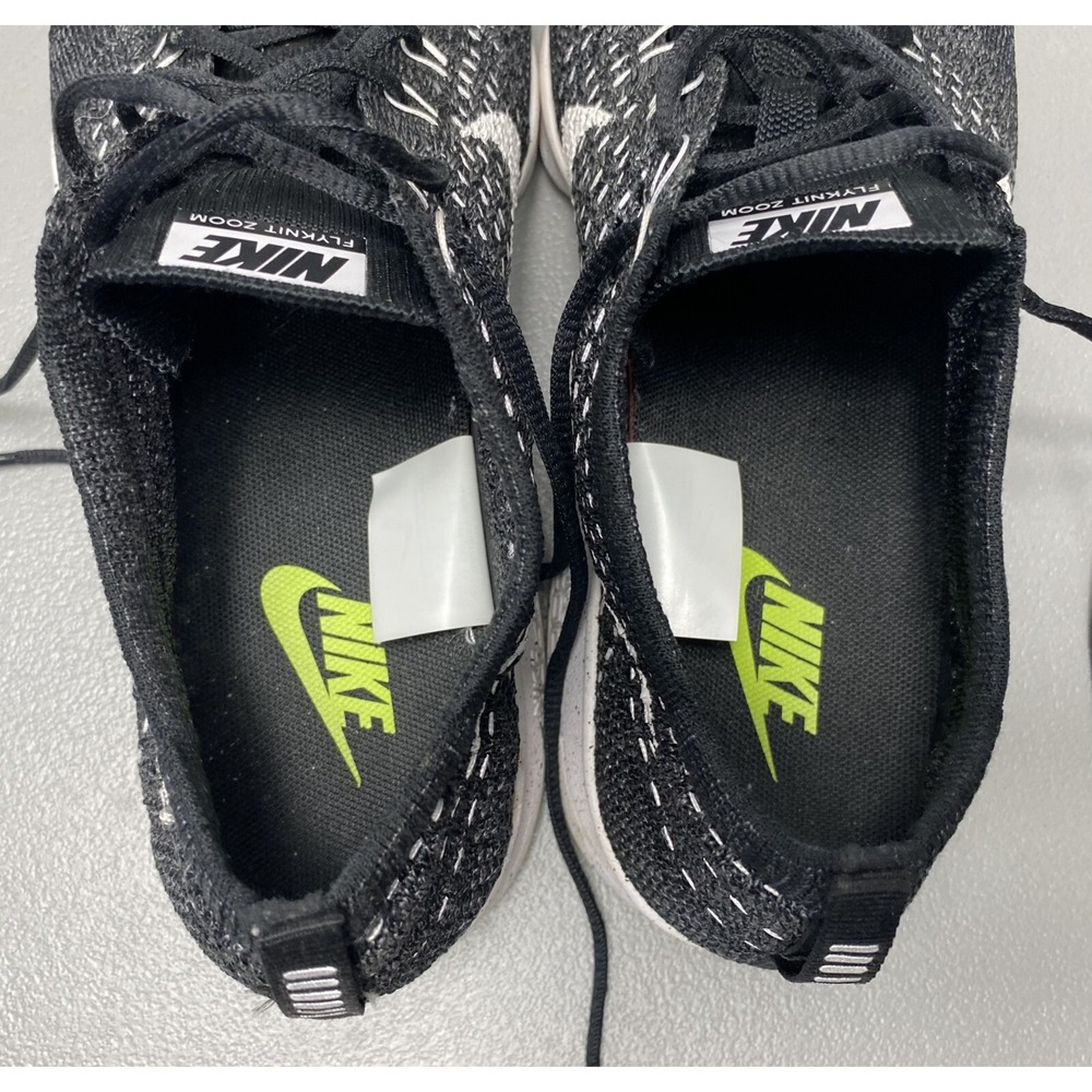 Nike Flyknit Zoom Agility Womens Running Shoes Sneaker Size 9.5 Black 698616-001 - Picture 6 of 13